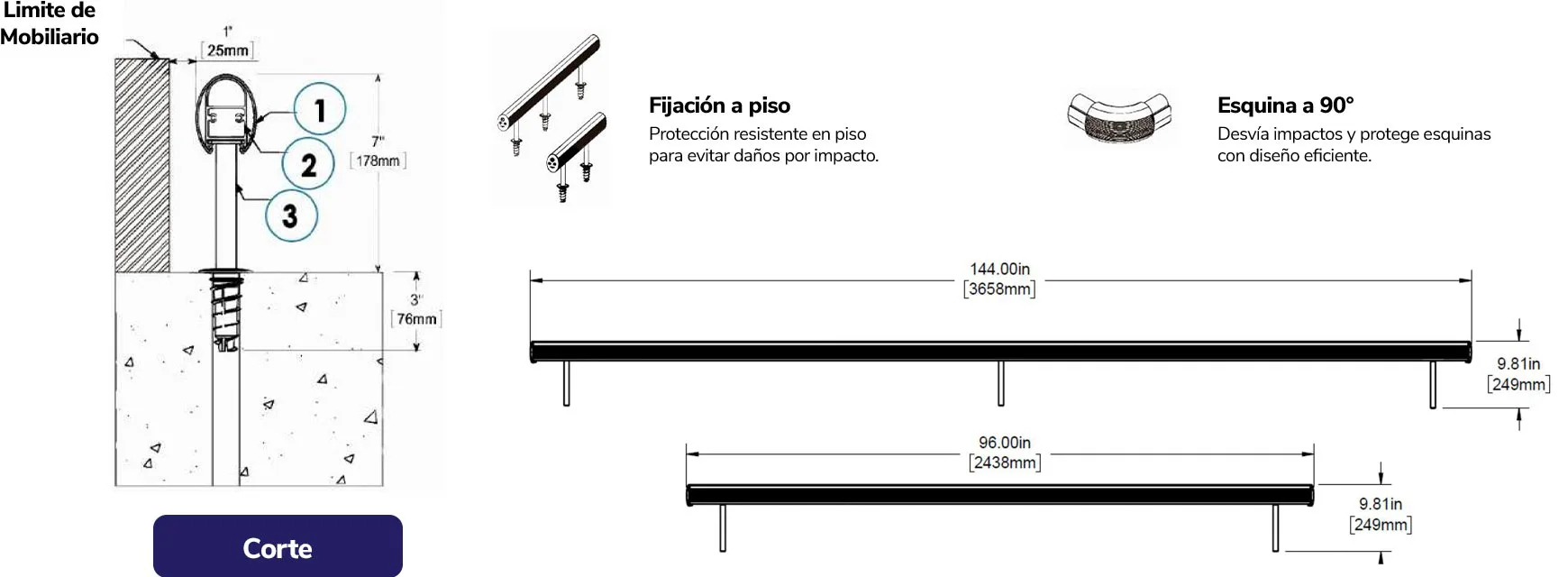 Instalación de BUMPERS
